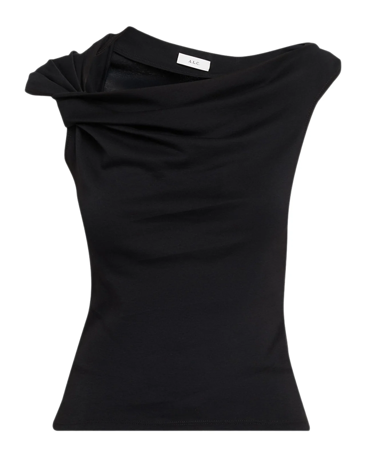 A.L.C. Cece Twisted Knit Tee