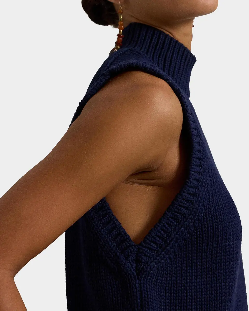 Polo Ralph Lauren Sleeveless Turtleneck Sweater | Thumbnail 5 Polo Ralph Lauren Sleeveless Turtleneck Sweater | Thumbnail 5