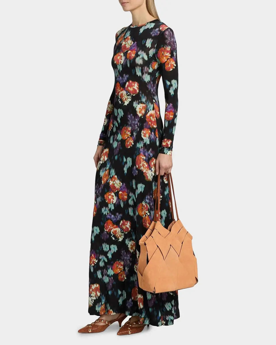 Ulla Johnson ​Amari Floral A-Line Maxi Dress | Thumbnail 3