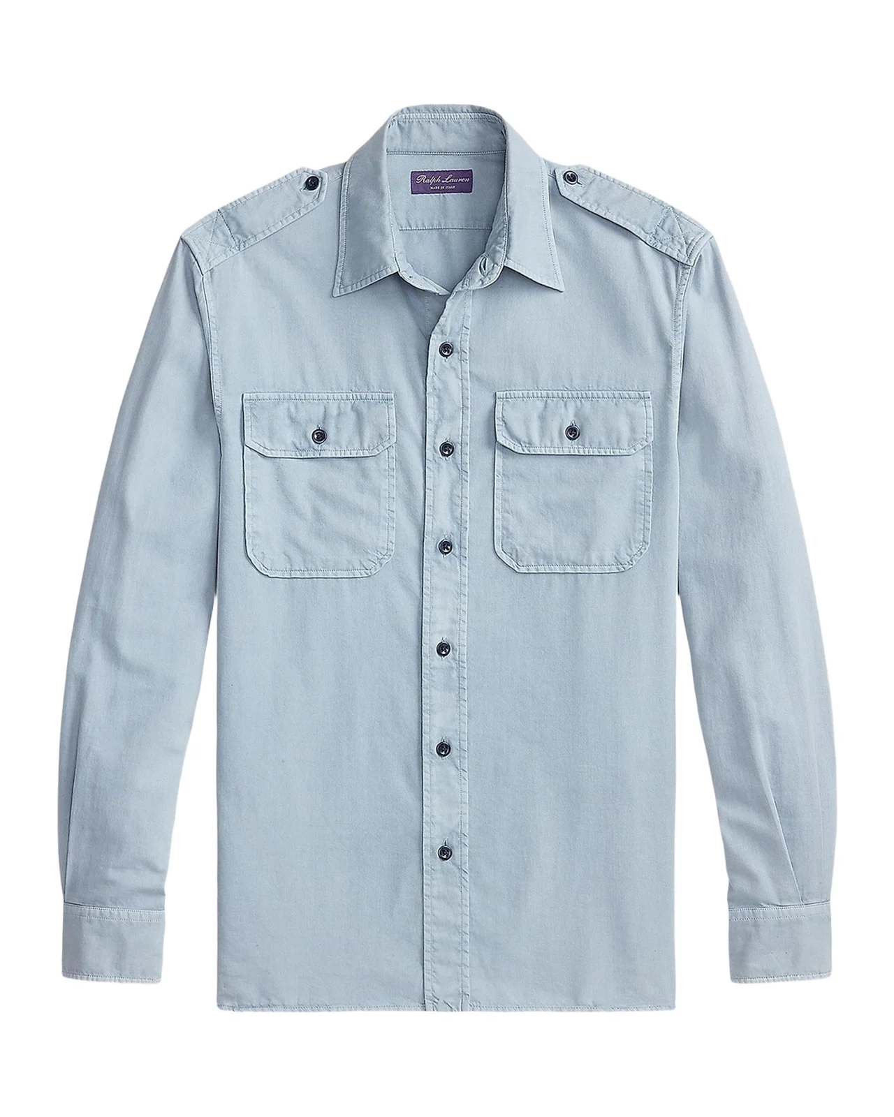 Men's Garment-Dyed Twill Shirt Men's Garment-Dyed Twill Shirt