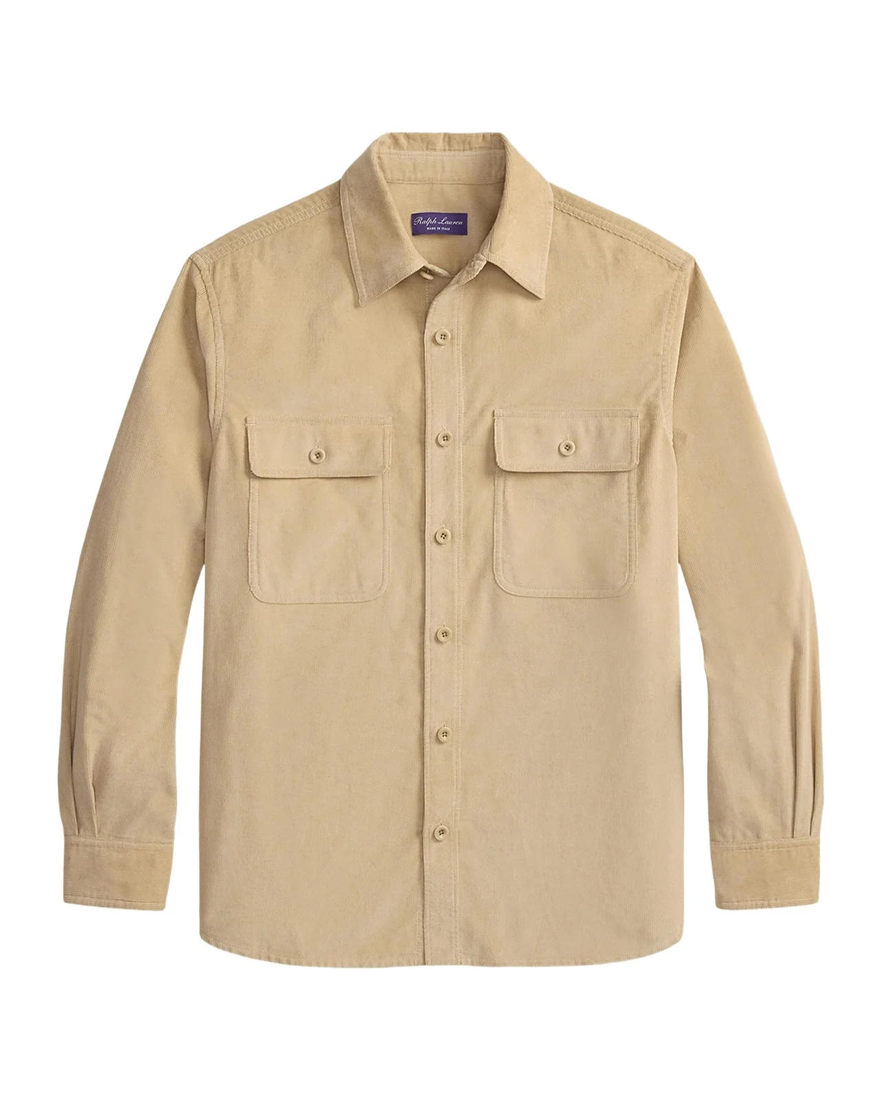 Men's Fine-Wale Corduroy Shirt