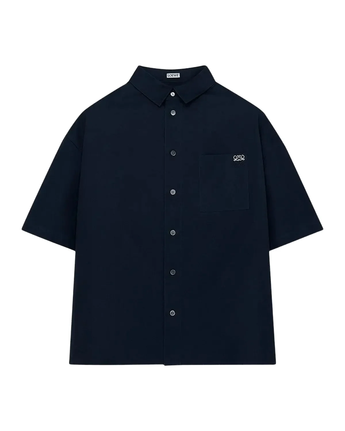Men's Short-Sleeve Heavy Cotton Button-Front Shirt Men's Short-Sleeve Heavy Cotton Button-Front Shirt