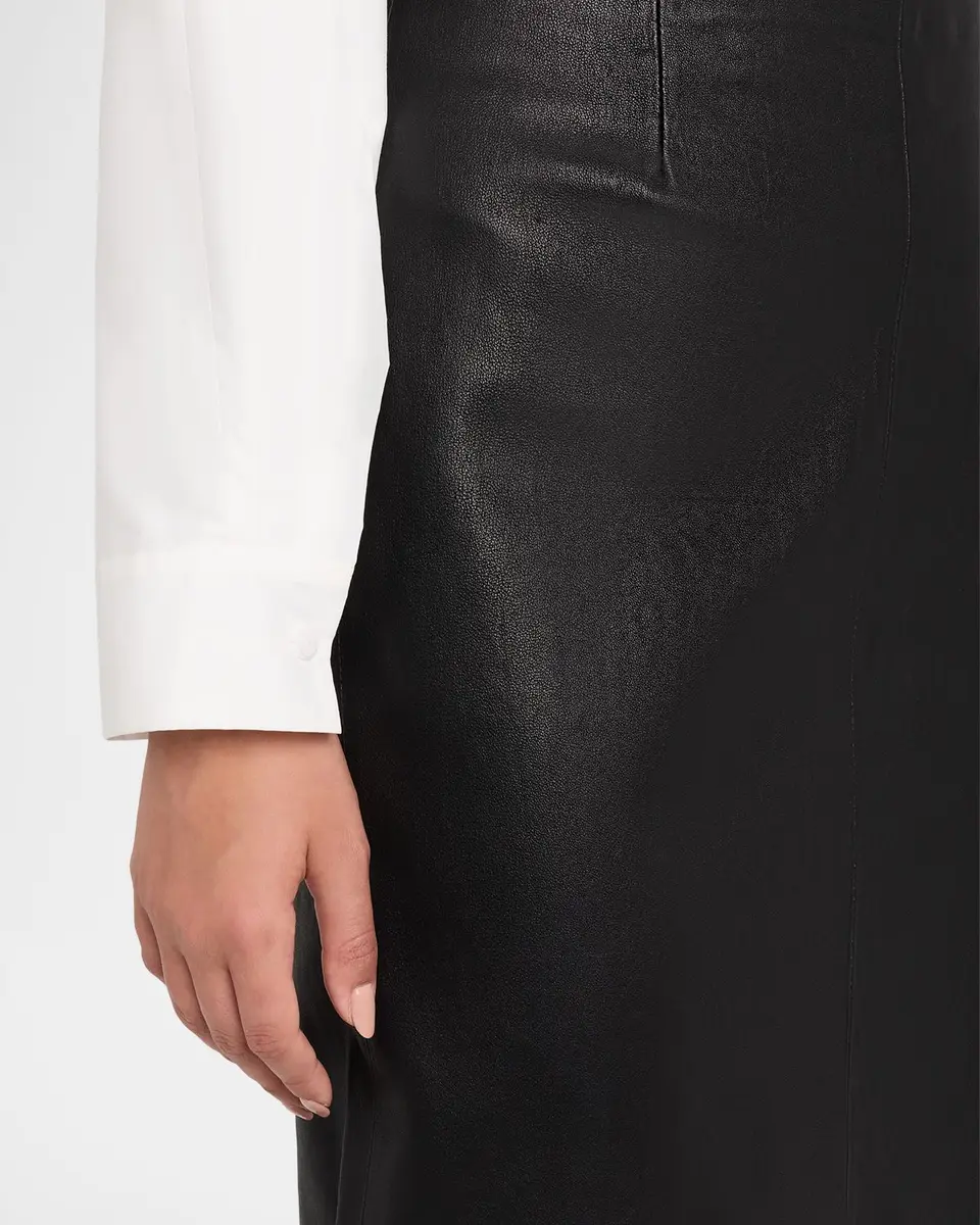 Simkhai Raven Leather Pencil Midi Skirt | Thumbnail 5 Simkhai Raven Leather Pencil Midi Skirt | Thumbnail 5