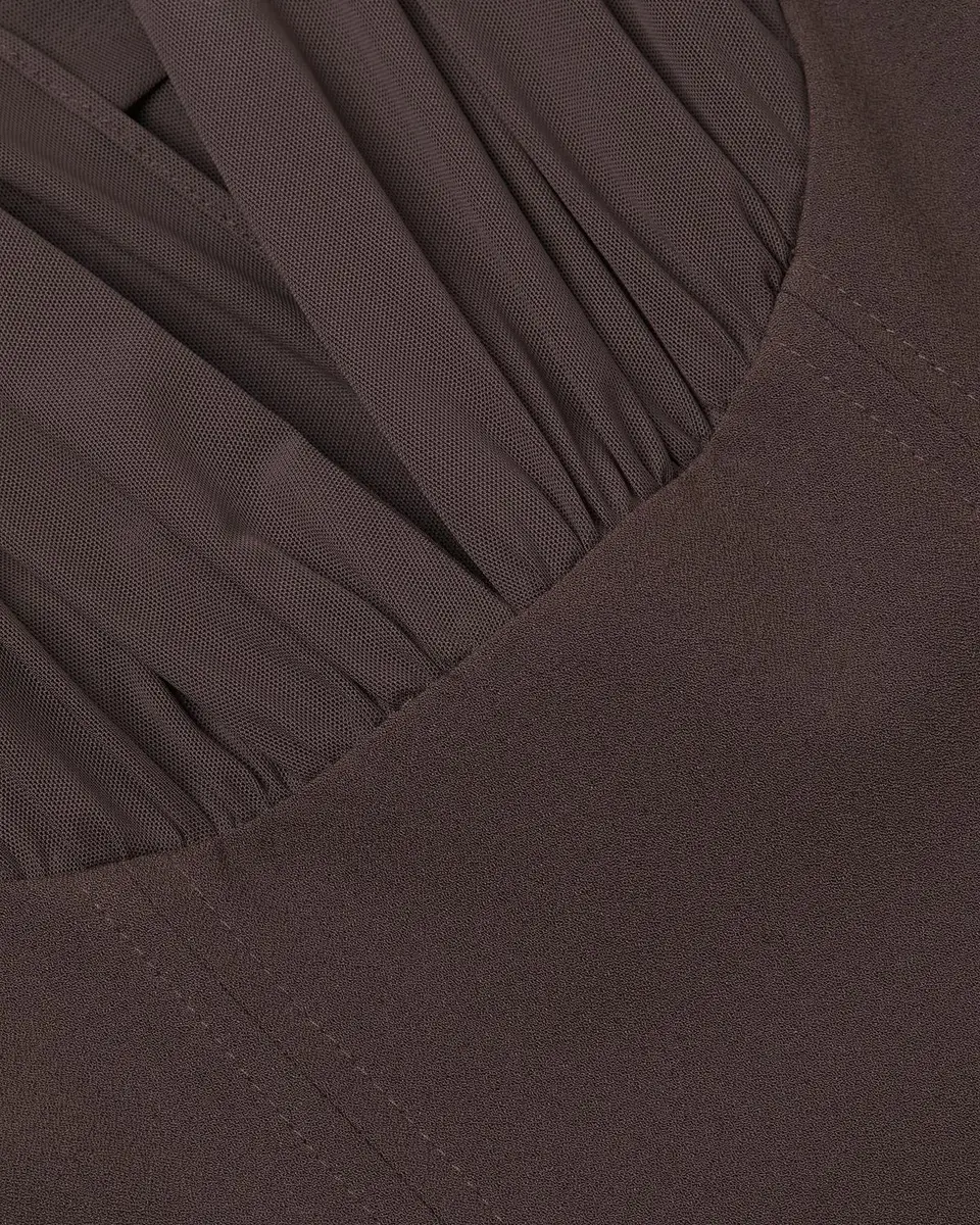 BLACK HALO Elara Mesh Midi Dress | Thumbnail 5 BLACK HALO Elara Mesh Midi Dress | Thumbnail 5