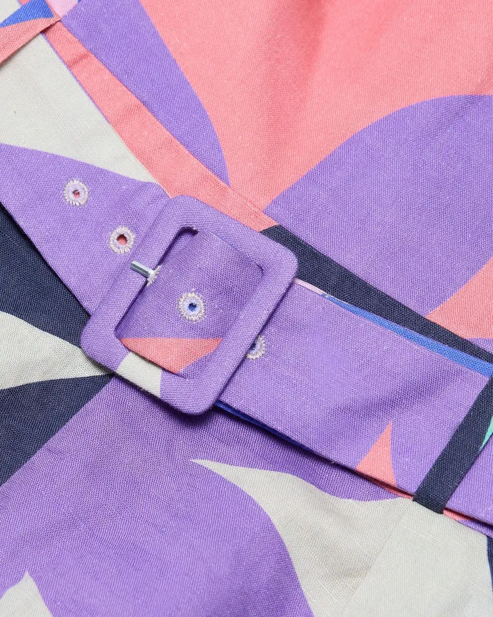 Ramy Brook Isobel Abstract Linen-Cotton Strapless Romper | Thumbnail 7 Ramy Brook Isobel Abstract Linen-Cotton Strapless Romper | Thumbnail 7