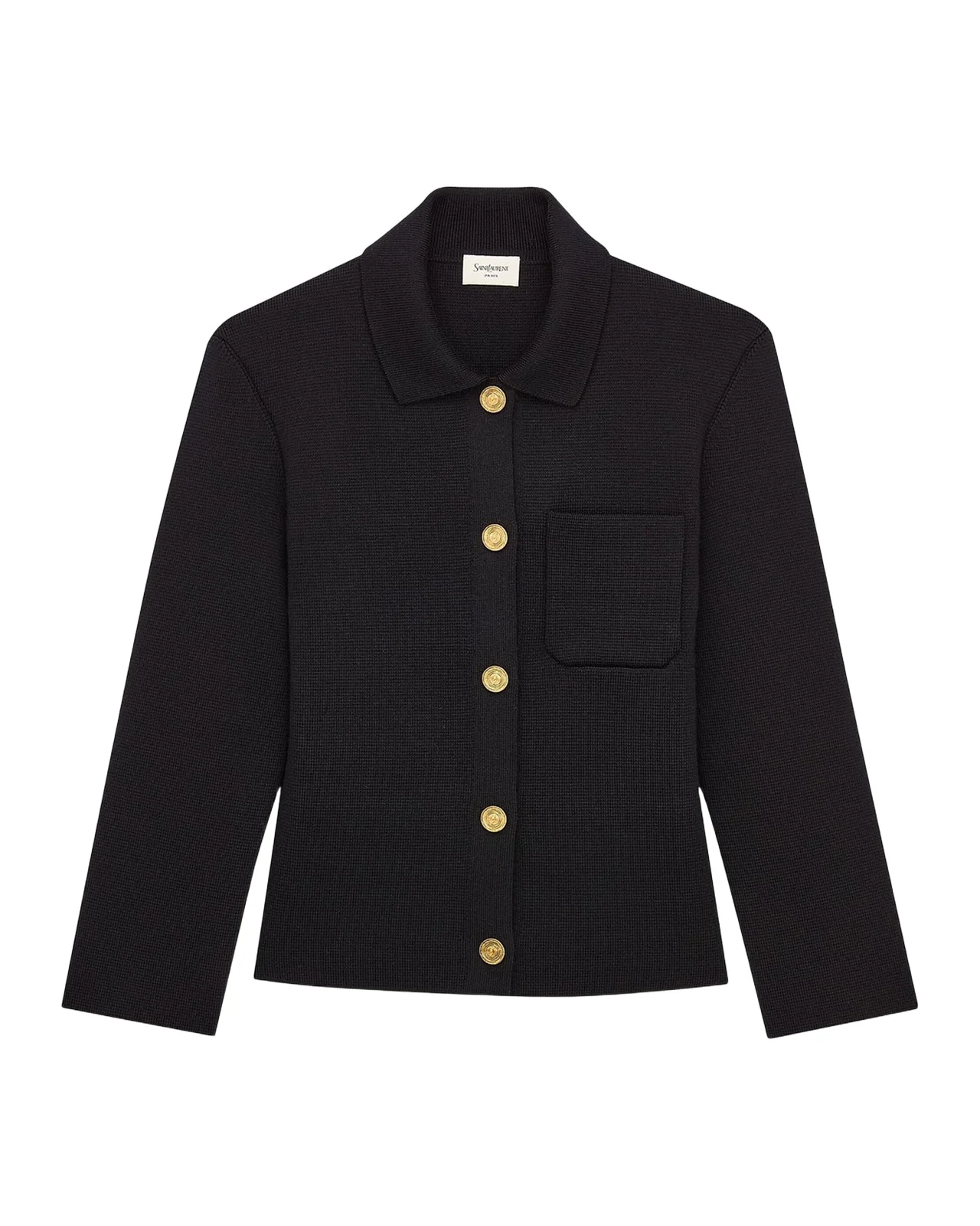 Wool Polo Cardigan Wool Polo Cardigan