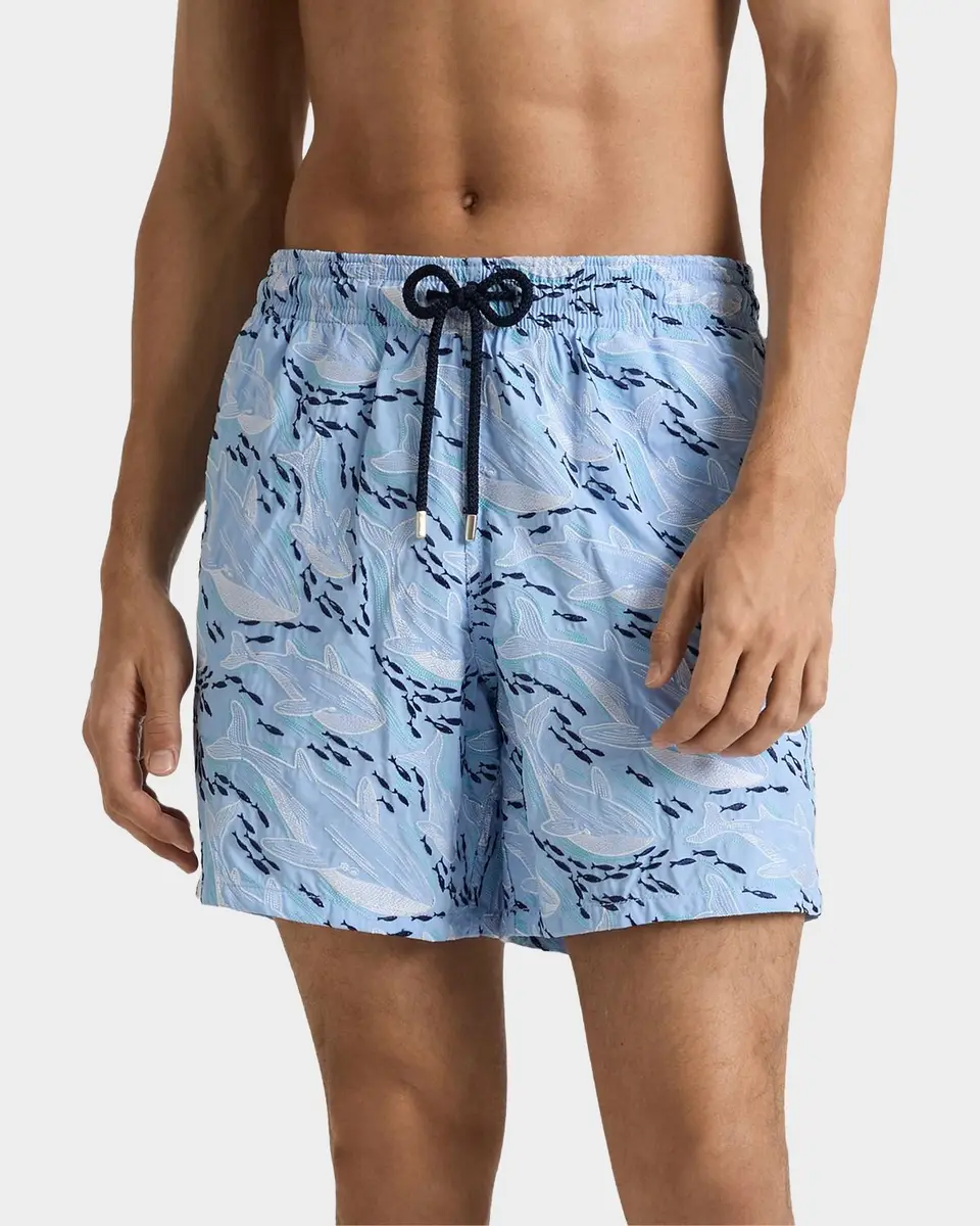 Vilebrequin Men's Mistral Nylon Swim Trunks | Thumbnail 3 Vilebrequin Men's Mistral Nylon Swim Trunks | Thumbnail 3