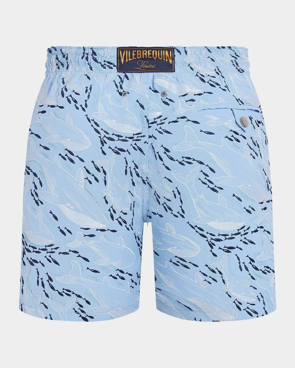 Vilebrequin Men's Mistral Nylon Swim Trunks | Thumbnail 4 Vilebrequin Men's Mistral Nylon Swim Trunks | Thumbnail 4