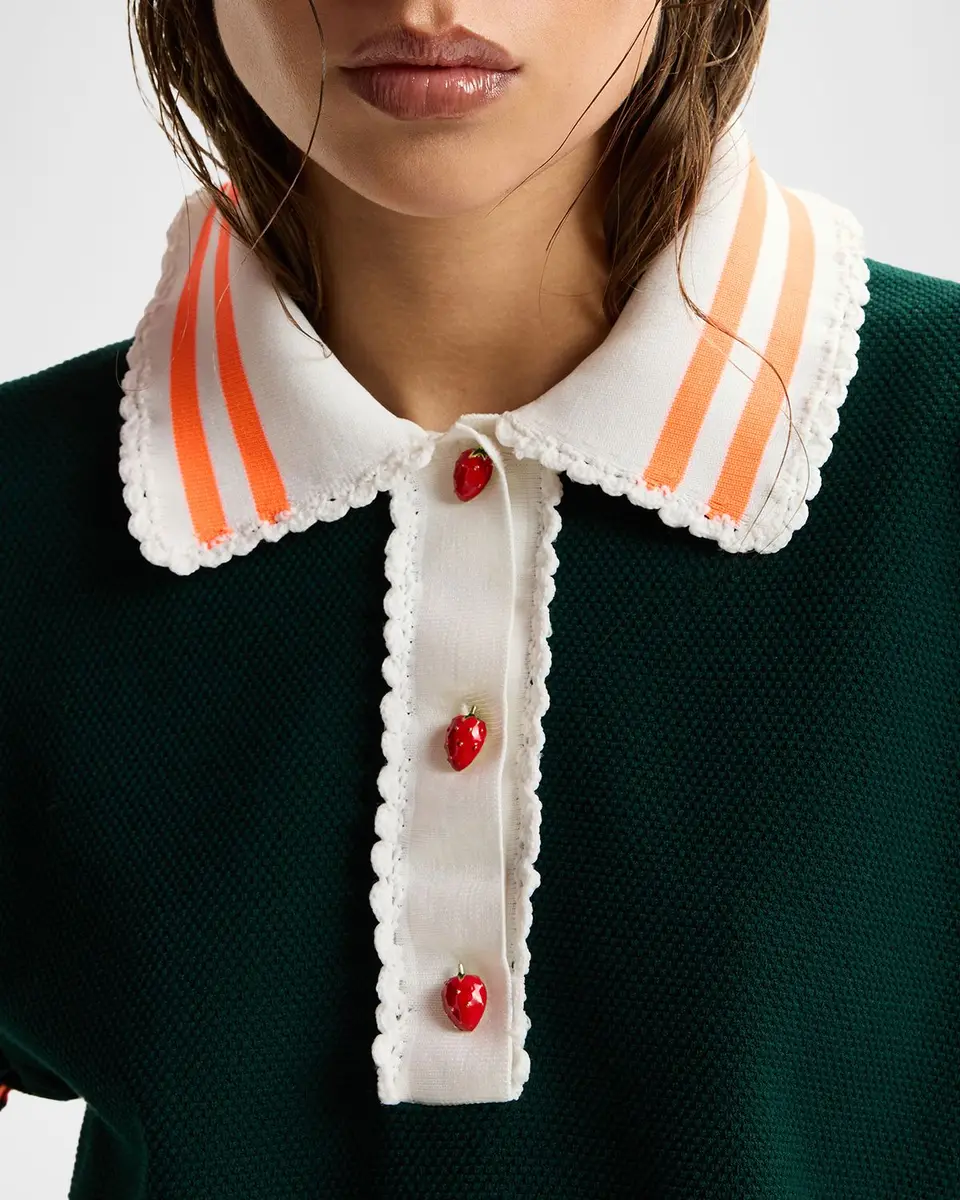 Essentiel Antwerp Kontrast Knitted Polo | Thumbnail 5 Essentiel Antwerp Kontrast Knitted Polo | Thumbnail 5