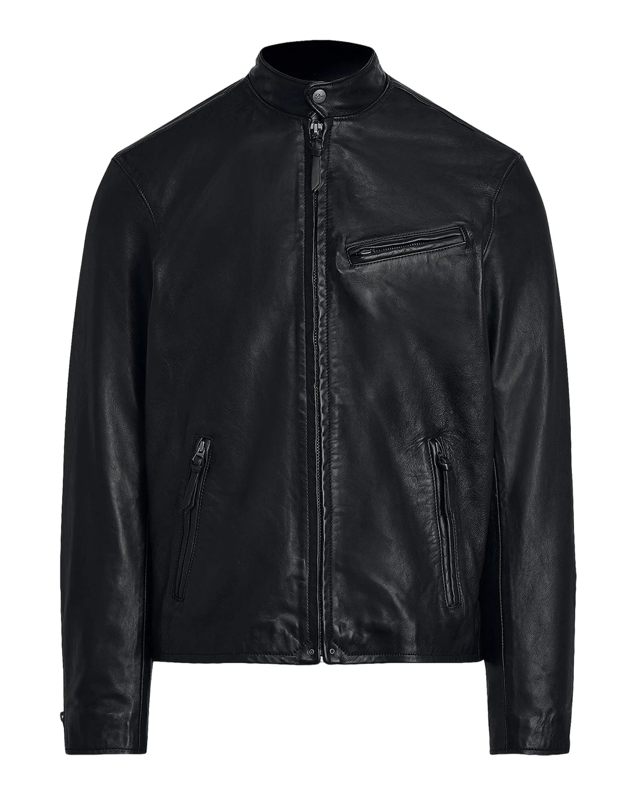 Polo Ralph Lauren Café Leather Racer Jacket