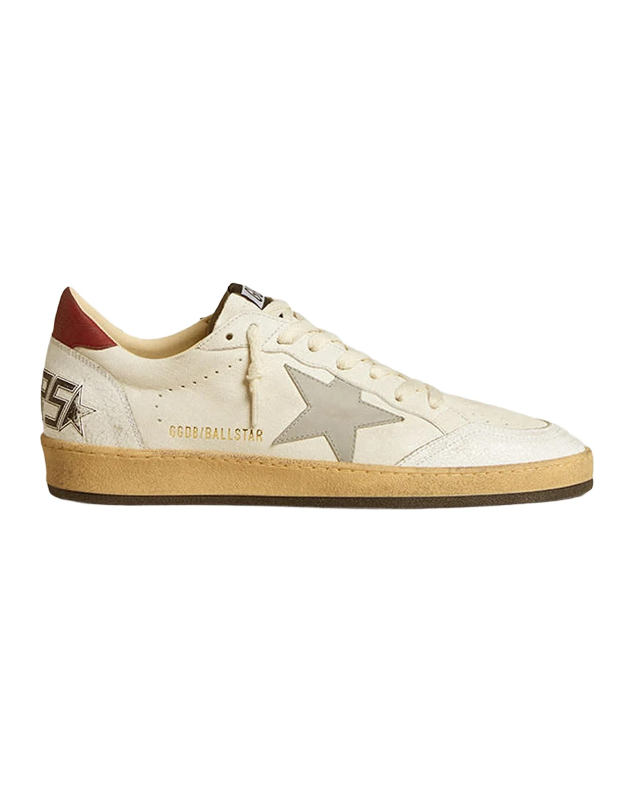 Golden Goose Men's Ball Star Leather Low-Top Sneakers