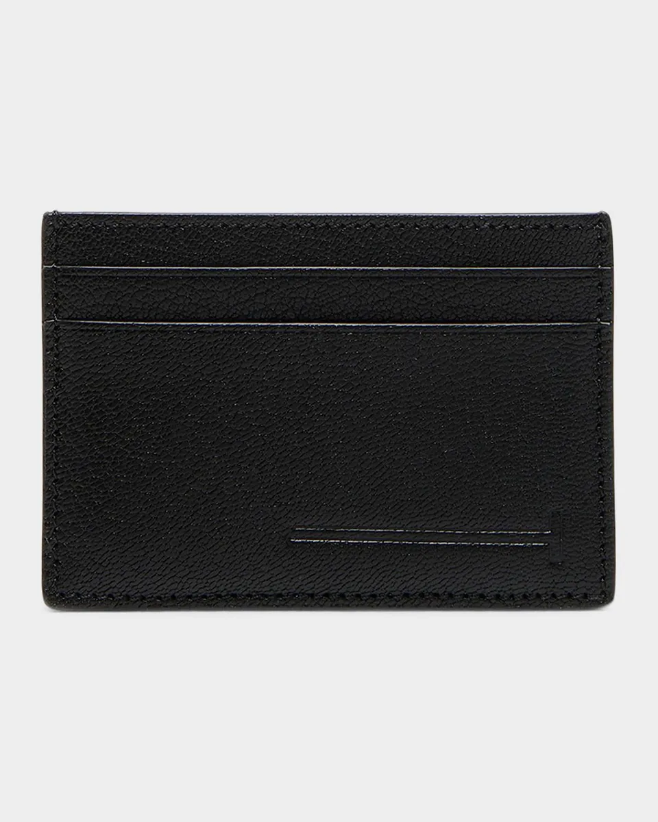 Tom Ford Men's Elongated T-Line Leather Card Case | Thumbnail 2 Tom Ford Men's Elongated T-Line Leather Card Case | Thumbnail 2
