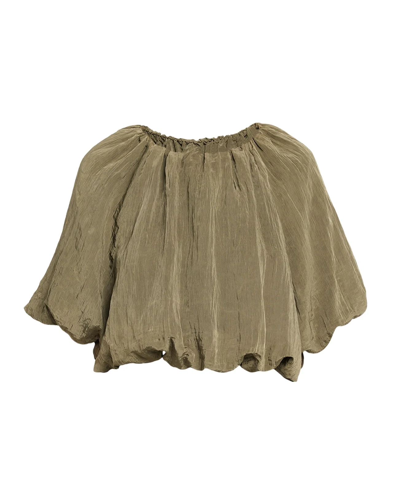 Anni Puff-Sleeve Crop Top Anni Puff-Sleeve Crop Top