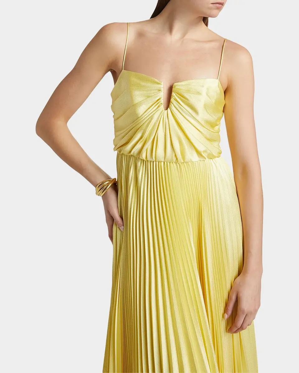 As It May Annna Hammered Satin Gown | Thumbnail 5 As It May Annna Hammered Satin Gown | Thumbnail 5