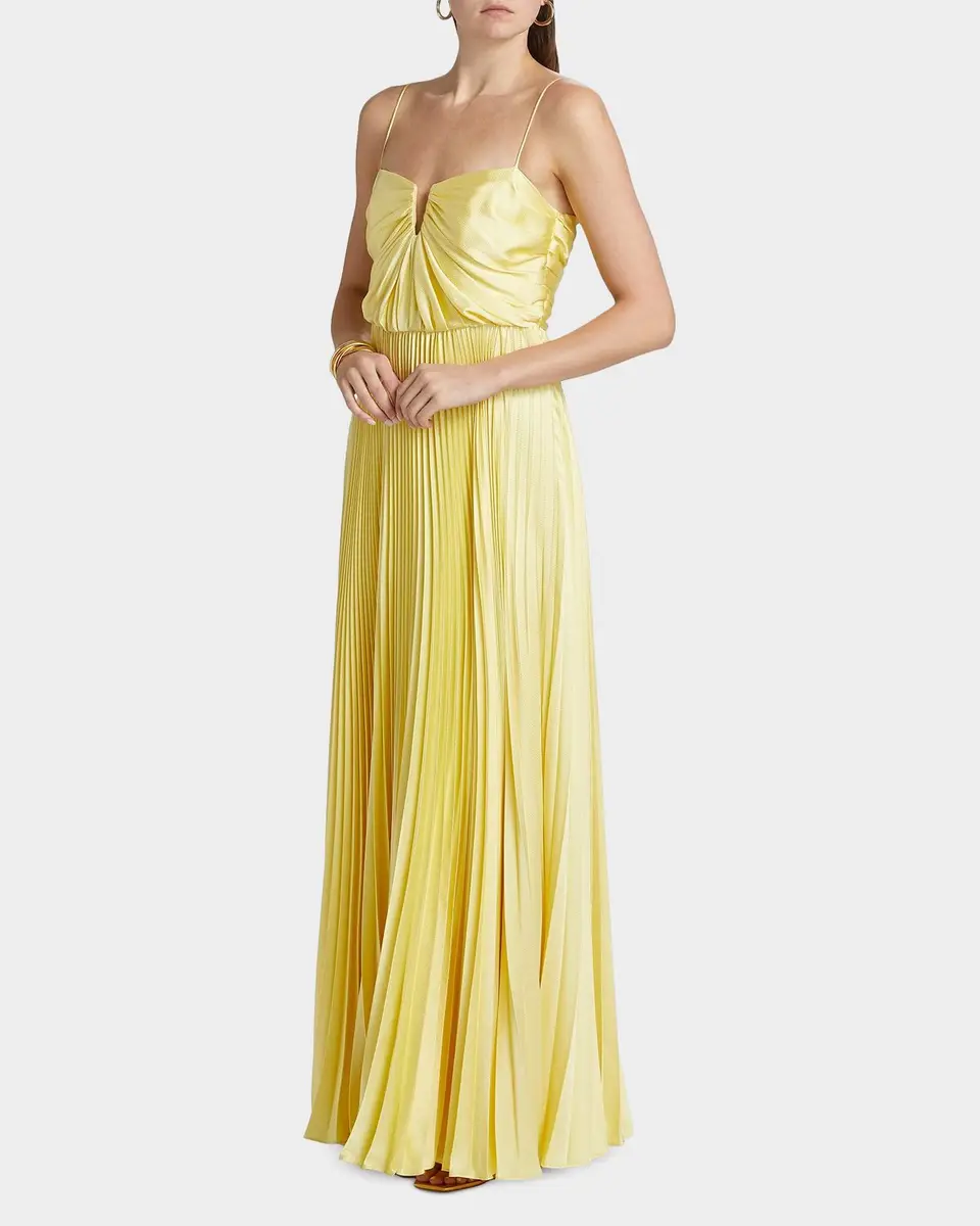 As It May Annna Hammered Satin Gown | Thumbnail 7 As It May Annna Hammered Satin Gown | Thumbnail 7