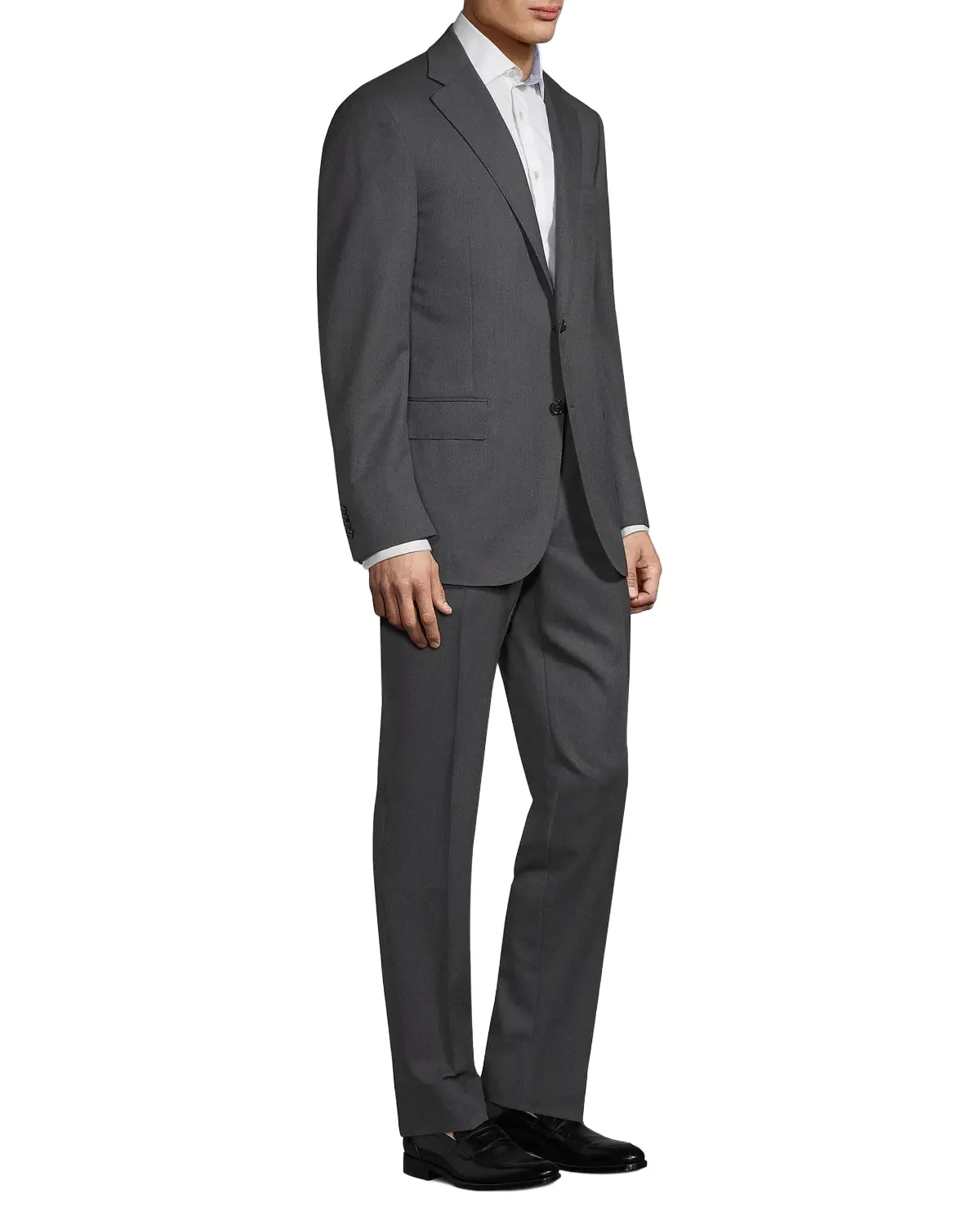 Men's Wool Regular-Fit Suit Men's Wool Regular-Fit Suit