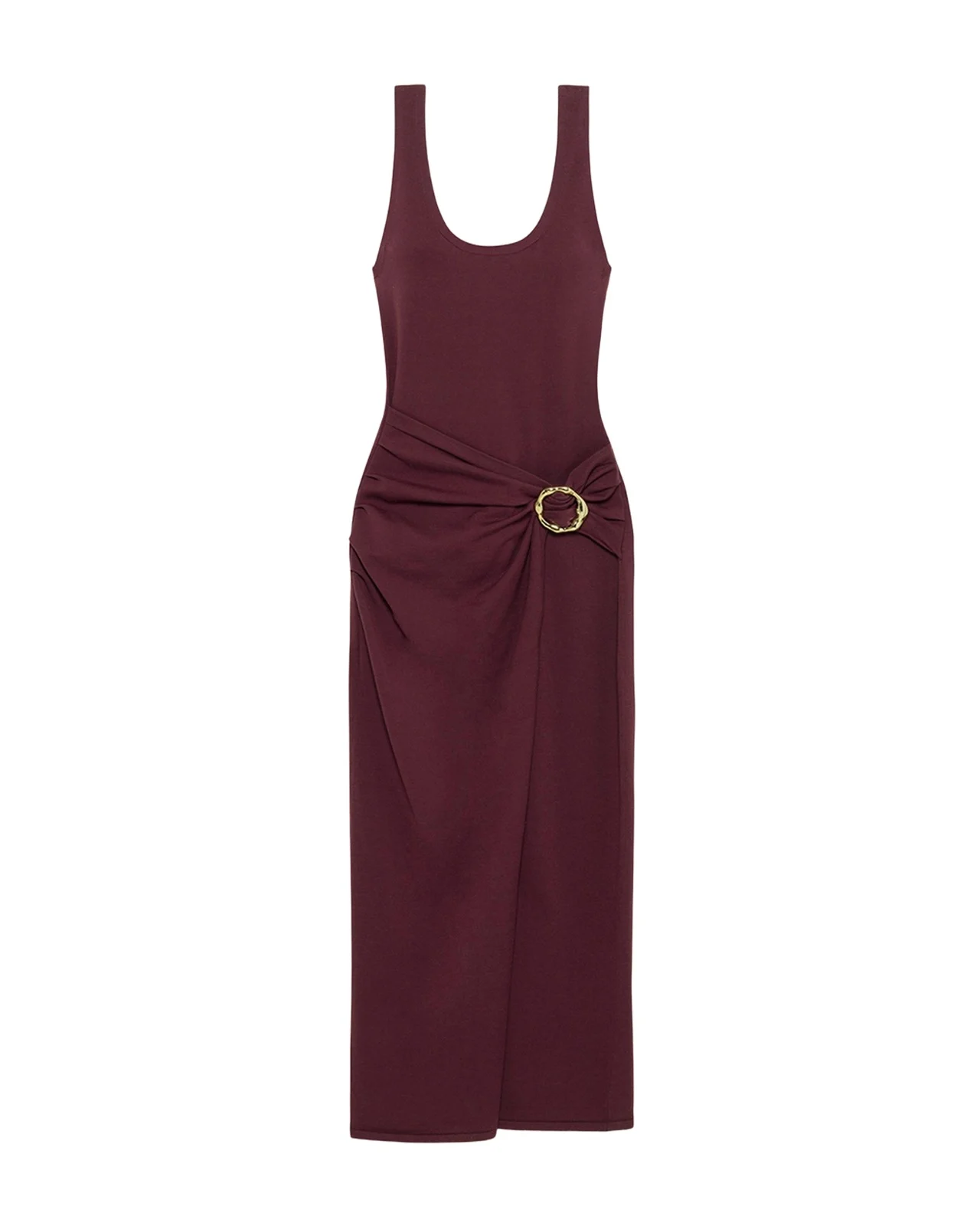 Genne Draped Tank Dress Genne Draped Tank Dress