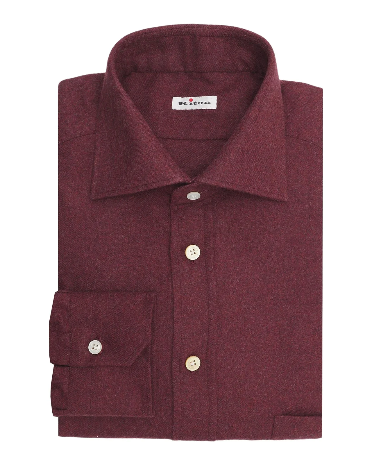 Men's Cotton Flannel Classic-Fit Dress Shirt