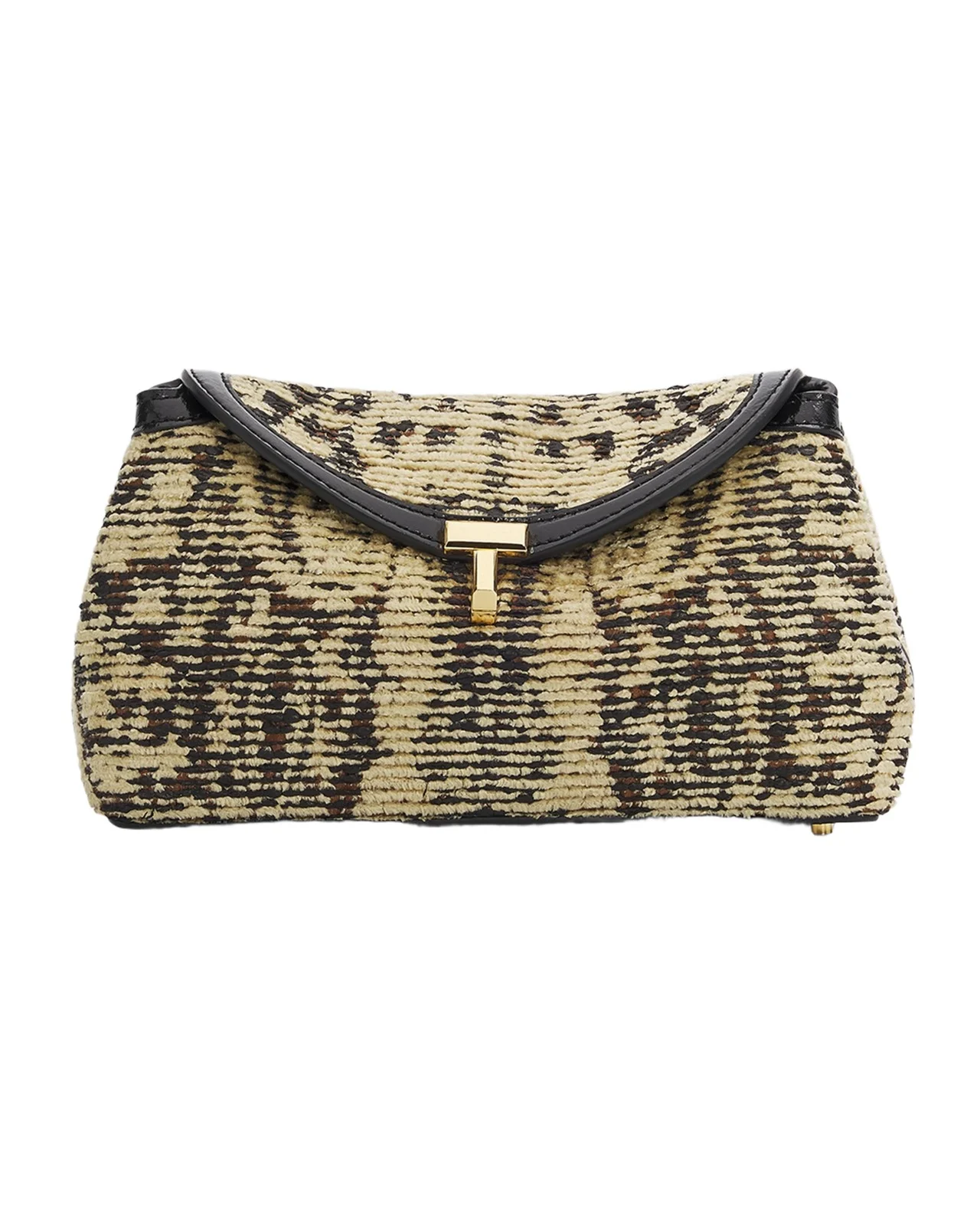 TOTEME T-Lock Mini Paisley Clutch