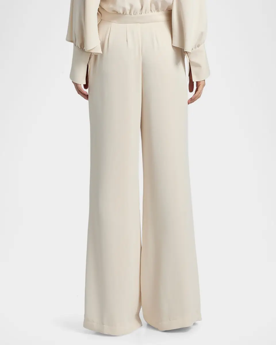 Ramy Brook Yasmine Pleated Wide-Leg Pants | Thumbnail 3 Ramy Brook Yasmine Pleated Wide-Leg Pants | Thumbnail 3
