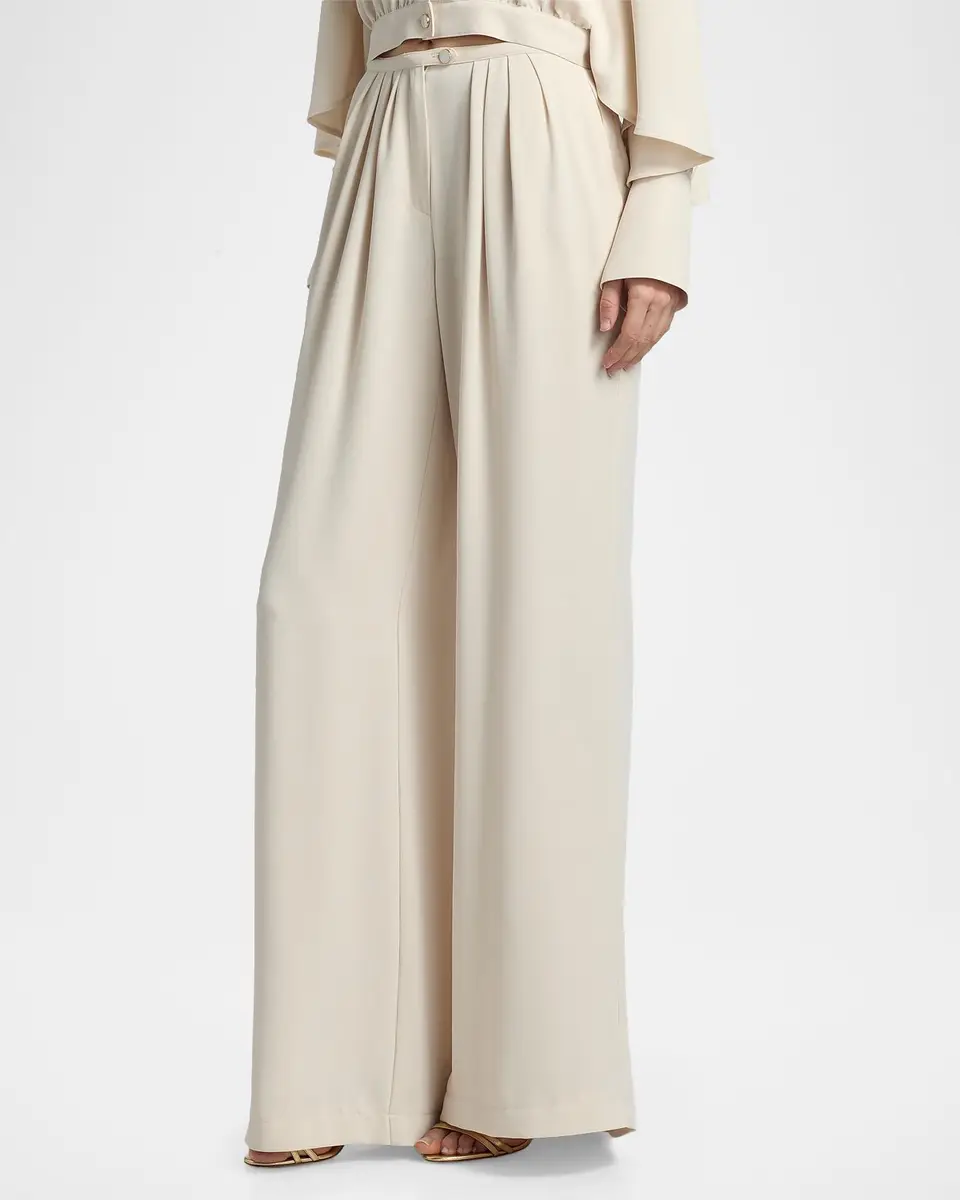 Ramy Brook Yasmine Pleated Wide-Leg Pants | Thumbnail 7 Ramy Brook Yasmine Pleated Wide-Leg Pants | Thumbnail 7