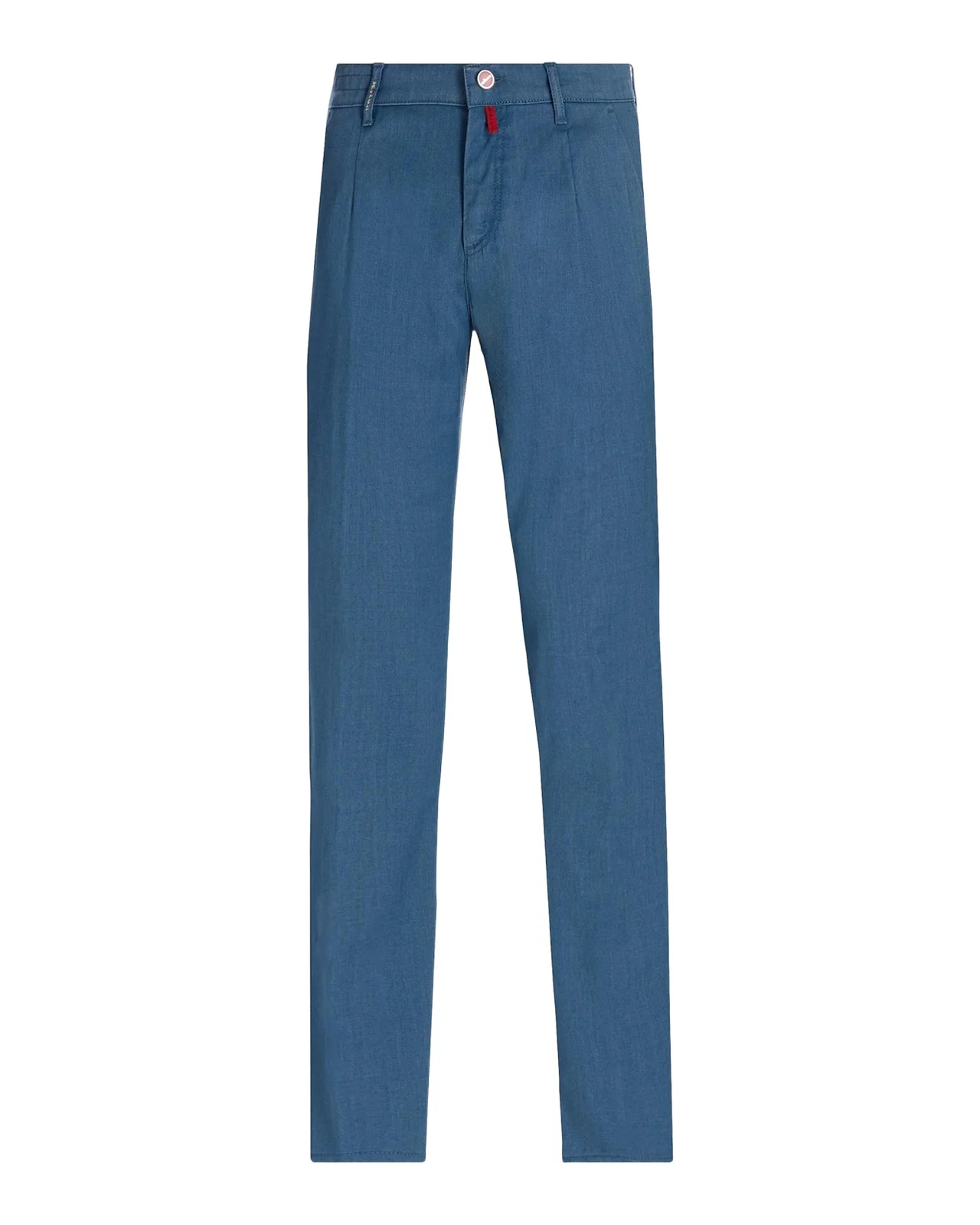 Men's Stretch-Cotton Straight-Leg Trousers