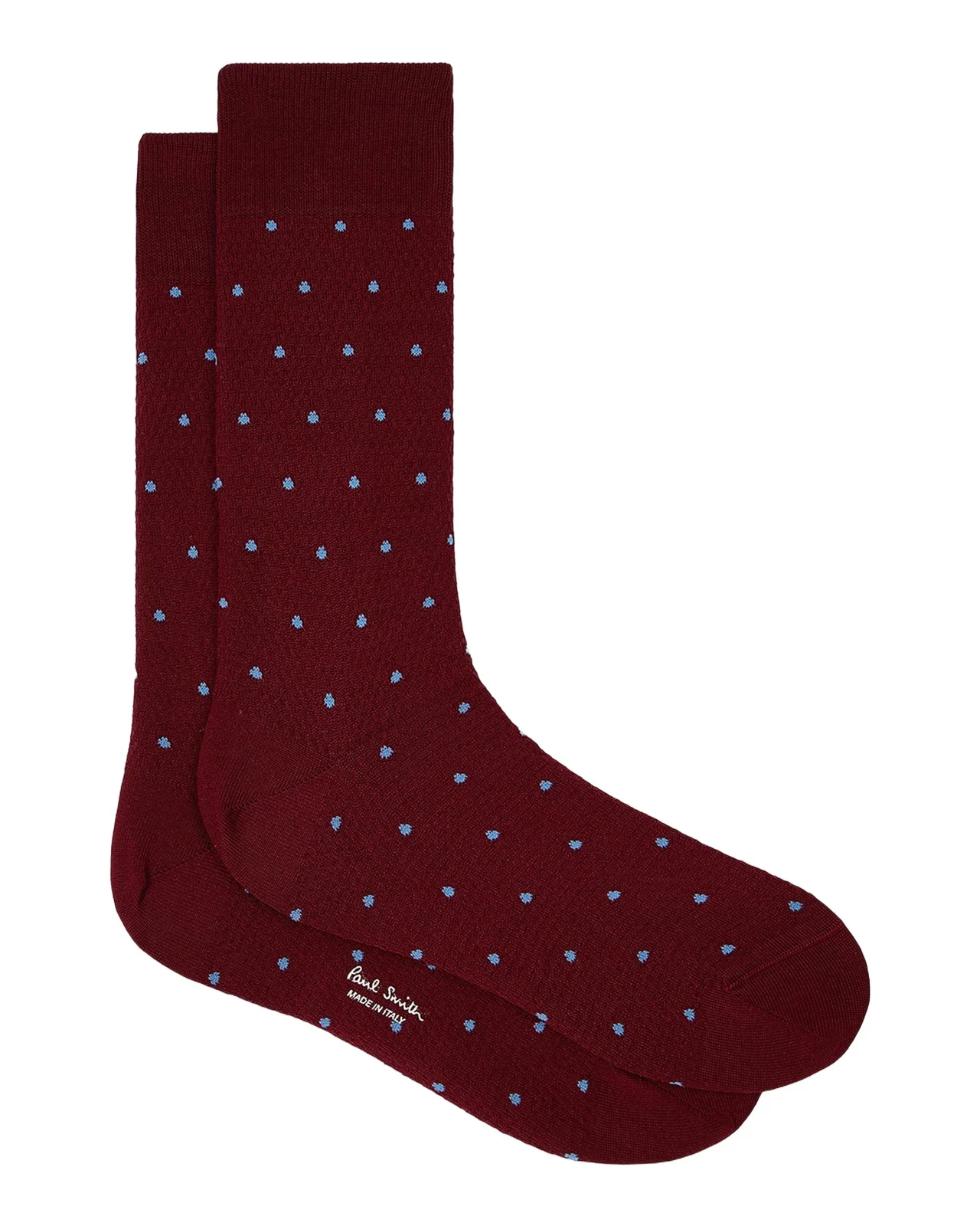 Paul Smith Men's 2-Pack Naveen Polka Dot Cotton-Blend Crew Socks