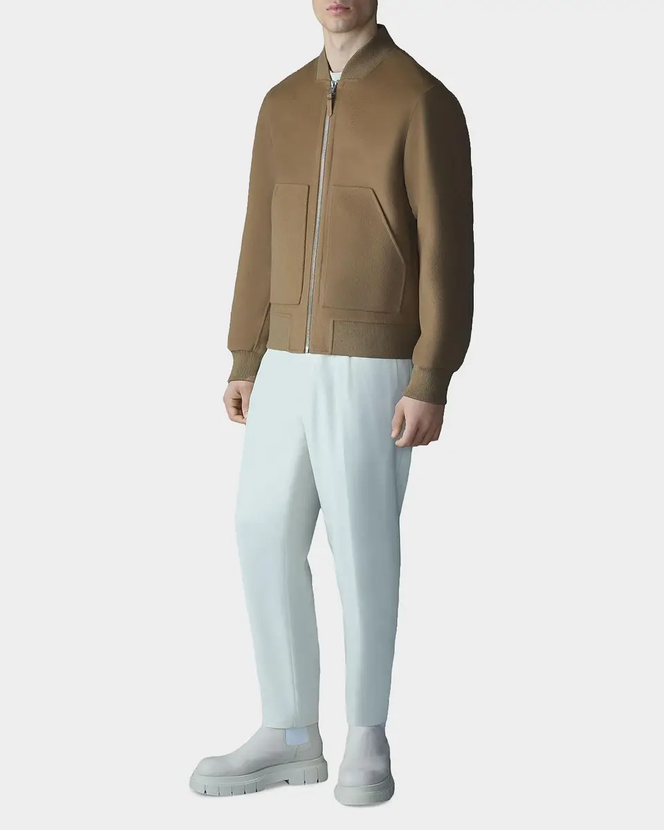 Mackage Men's Emilio-W Wool Bomber Jacket | Thumbnail 2 Mackage Men's Emilio-W Wool Bomber Jacket | Thumbnail 2