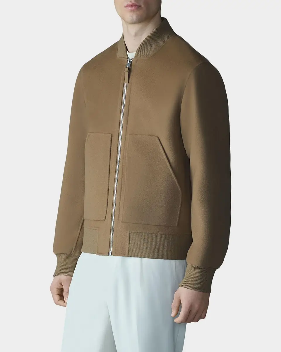 Mackage Men's Emilio-W Wool Bomber Jacket | Thumbnail 4 Mackage Men's Emilio-W Wool Bomber Jacket | Thumbnail 4