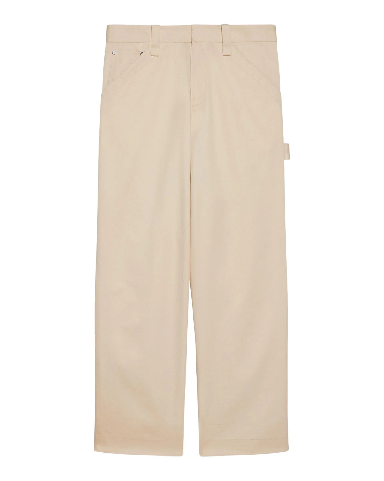 Helmut Lang Men's Flat-Front Cotton Five-Pocket Chino Pants