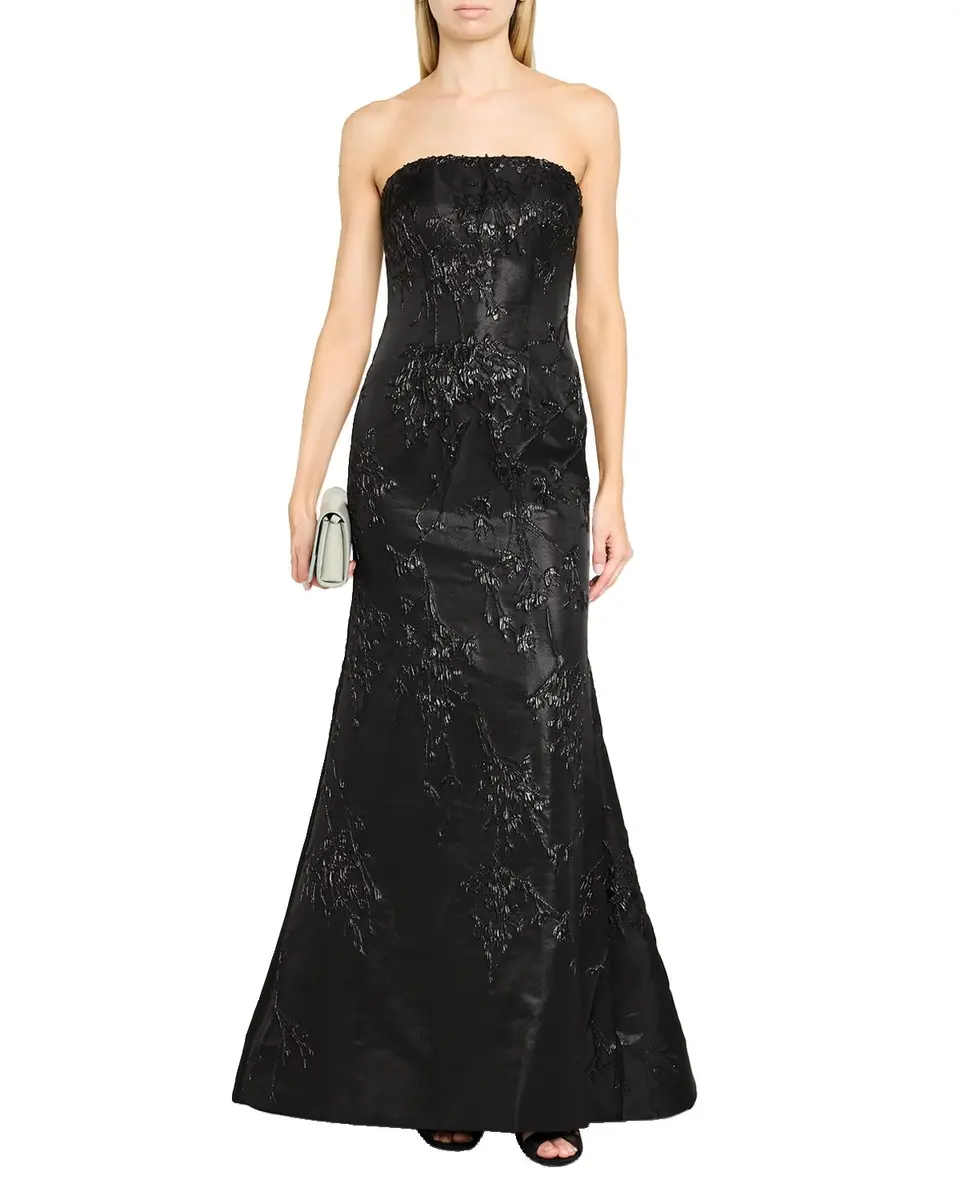 Rene Ruiz Collection Embellished Jacquard Strapless Gown | Thumbnail 7 Rene Ruiz Collection Embellished Jacquard Strapless Gown | Thumbnail 7