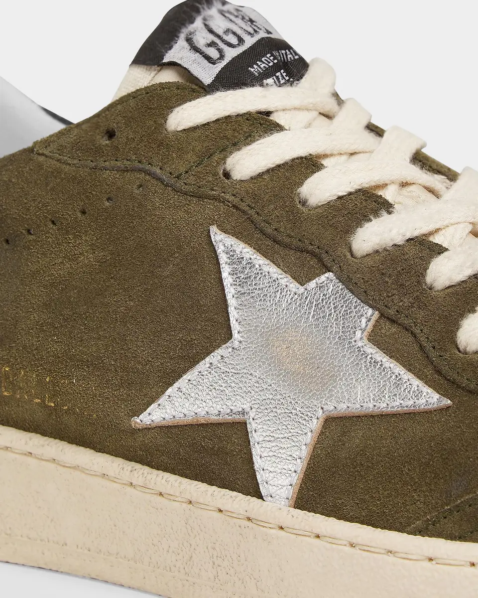 Golden Goose Men's Ball Star Suede & Leather Sneakers | Thumbnail 2
