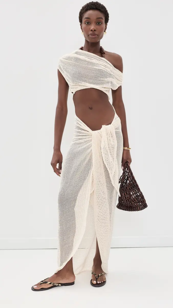 Andrea Iyamah Bala Crochet Coverup Dress | Thumbnail 2 Andrea Iyamah Bala Crochet Coverup Dress | Thumbnail 2