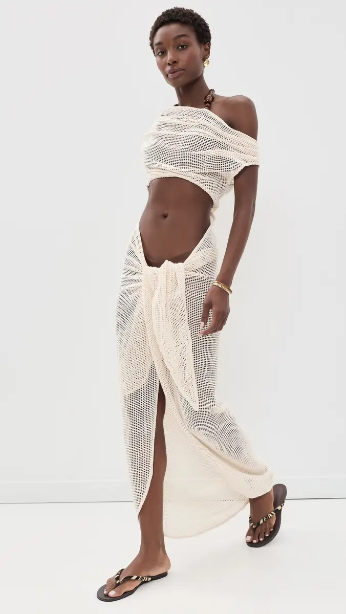 Andrea Iyamah Bala Crochet Coverup Dress | Thumbnail 5 Andrea Iyamah Bala Crochet Coverup Dress | Thumbnail 5