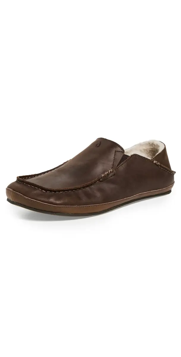 OluKai Moloa Slippers Dk Wood | Image 1 OluKai Moloa Slippers Dk Wood | Image 1