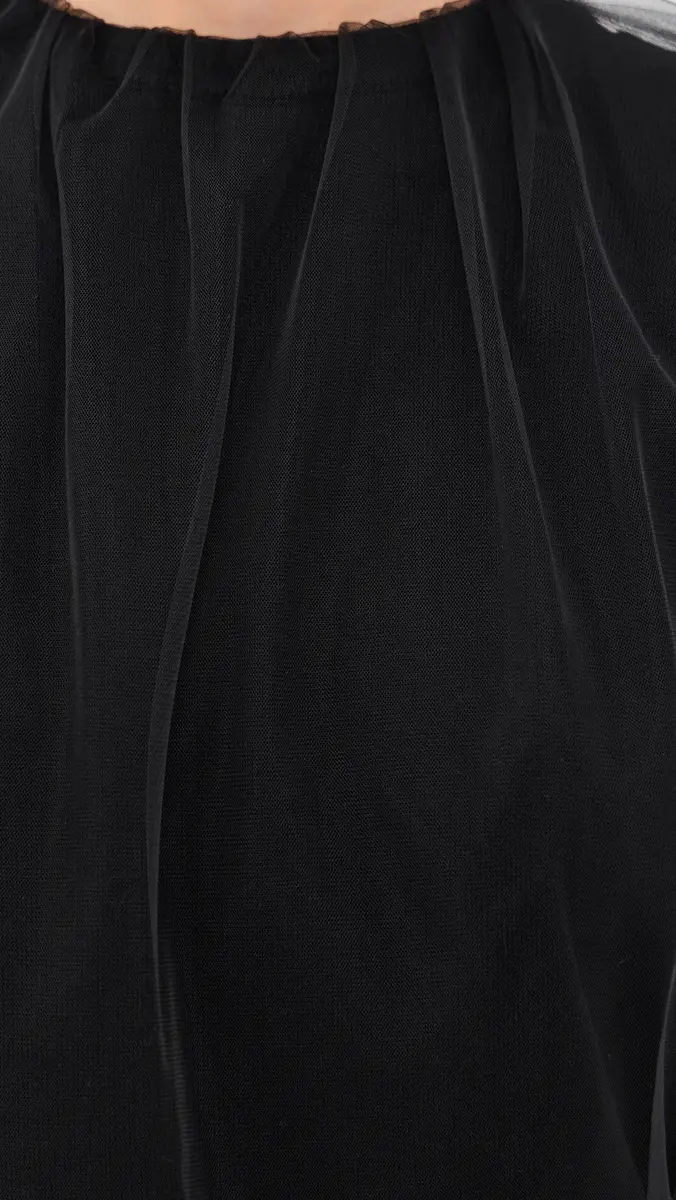 MEIMEIJ Sleeveless Tulle Jewel Neck Top | Thumbnail 6 MEIMEIJ Sleeveless Tulle Jewel Neck Top | Thumbnail 6