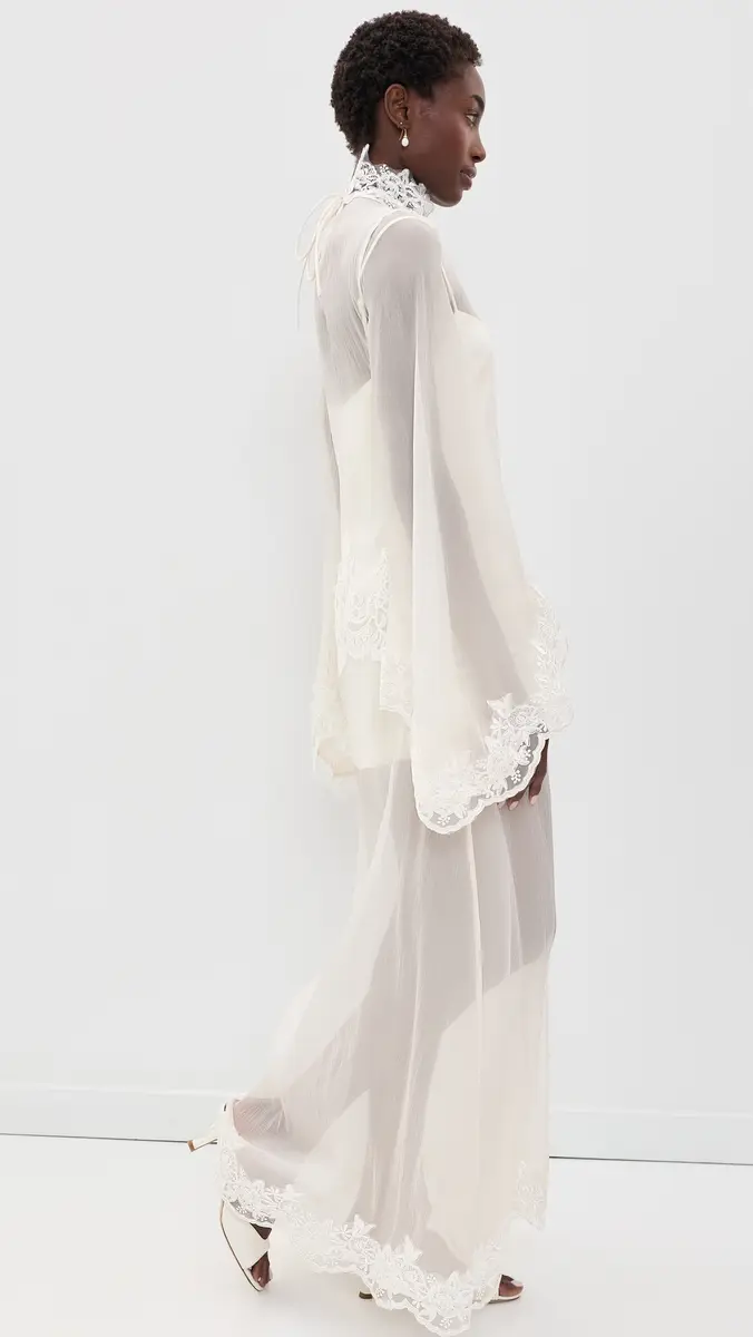 Yellow The Label Liz Organza Maxi Dress | Thumbnail 5 Yellow The Label Liz Organza Maxi Dress | Thumbnail 5