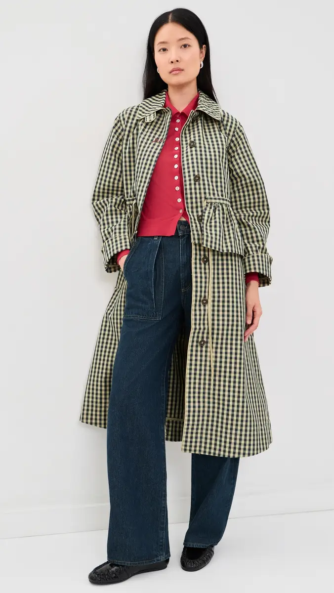 Damson Madder Myrtle Trench Coat | Thumbnail 2 Damson Madder Myrtle Trench Coat | Thumbnail 2