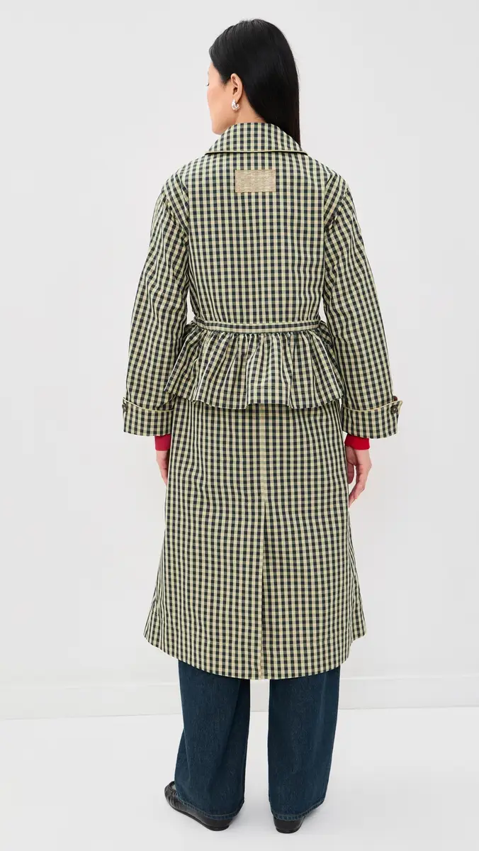 Damson Madder Myrtle Trench Coat | Thumbnail 3 Damson Madder Myrtle Trench Coat | Thumbnail 3