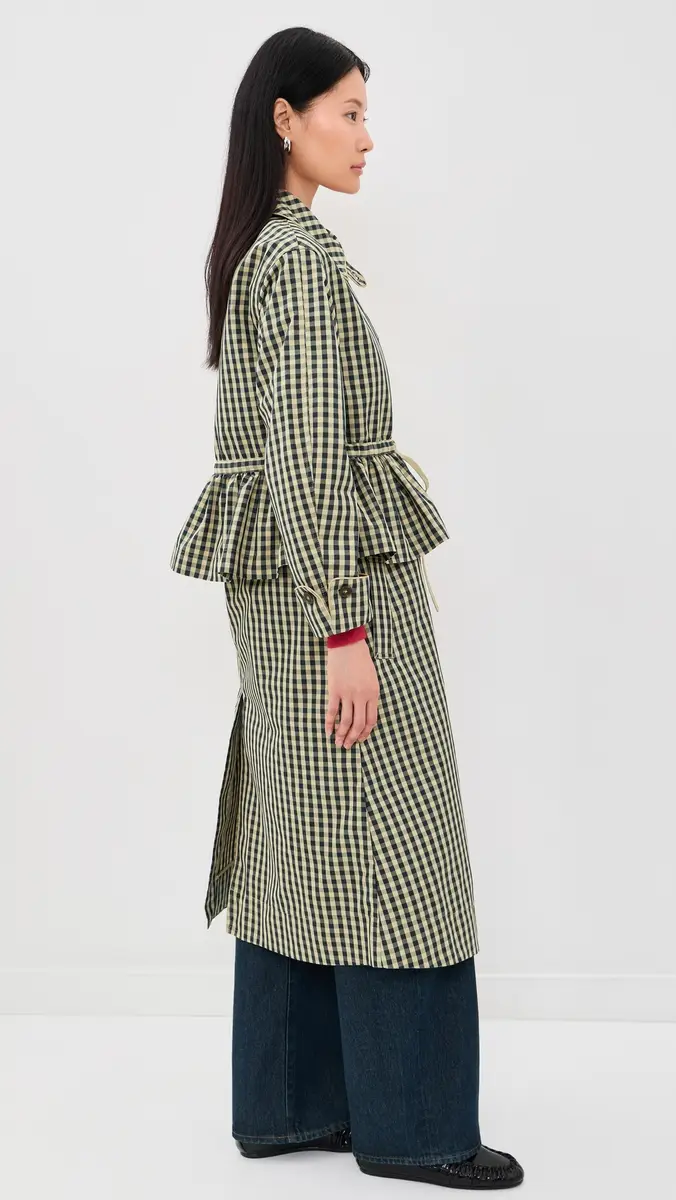 Damson Madder Myrtle Trench Coat | Thumbnail 4 Damson Madder Myrtle Trench Coat | Thumbnail 4