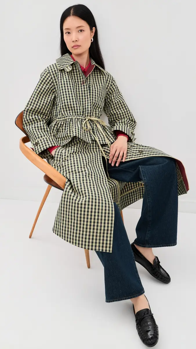 Damson Madder Myrtle Trench Coat | Thumbnail 5 Damson Madder Myrtle Trench Coat | Thumbnail 5