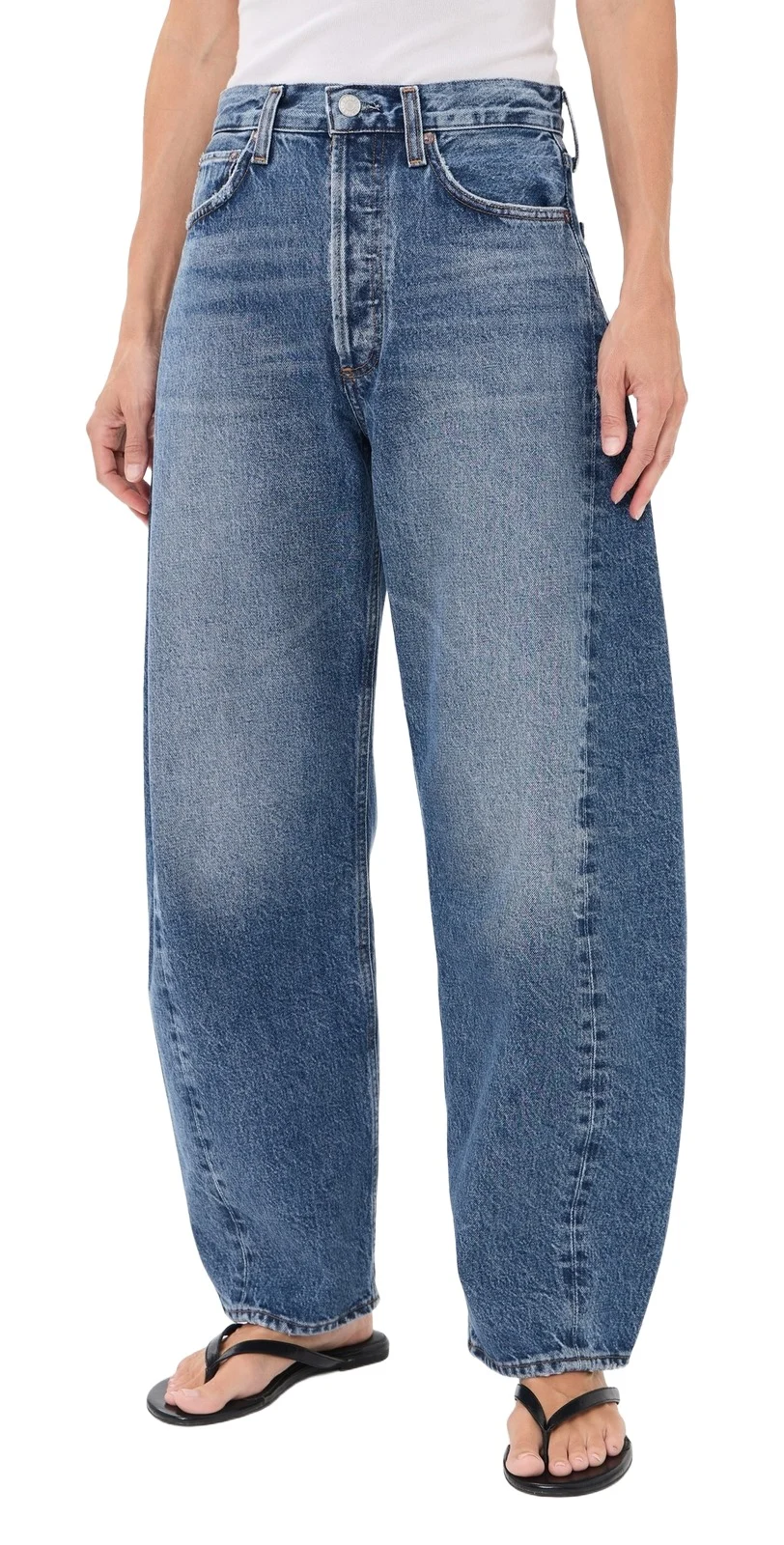 Petite Luna Pieced Jeans