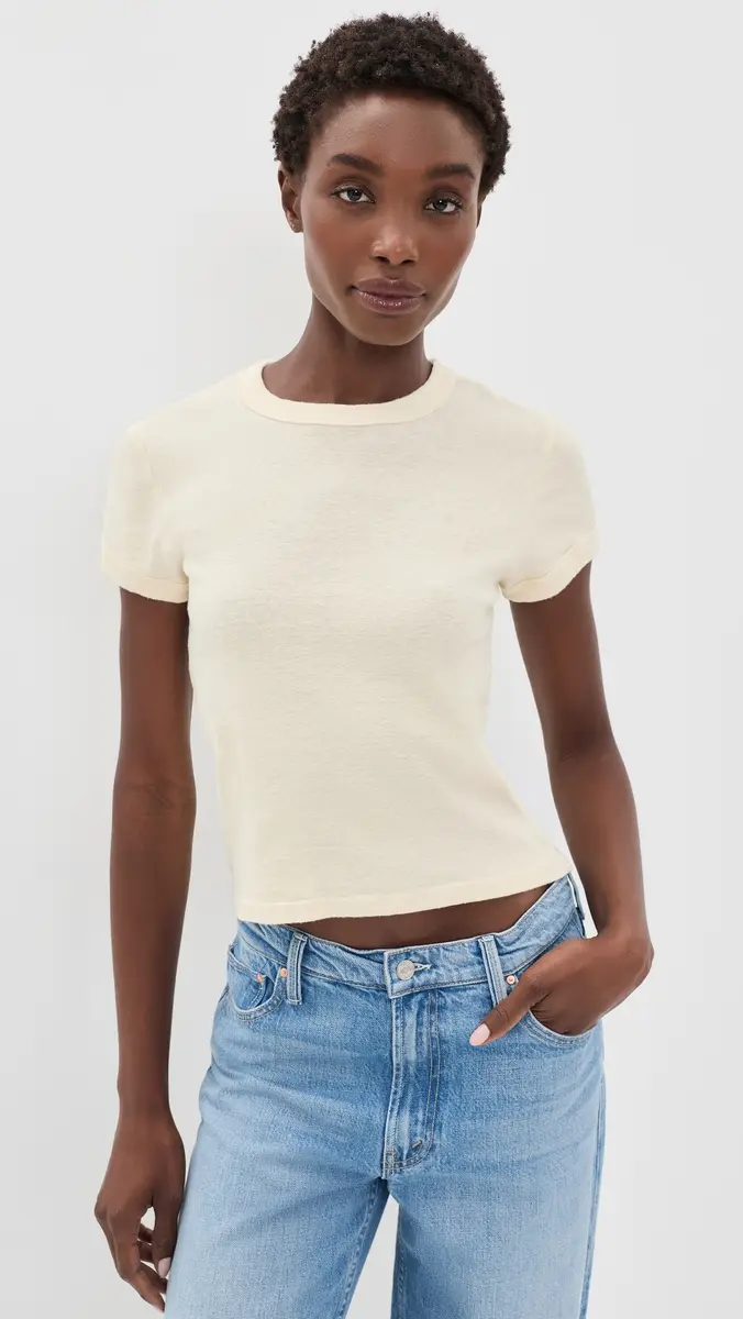 Mother The Itty Bitty Ringer Tee | Thumbnail 2 Mother The Itty Bitty Ringer Tee | Thumbnail 2