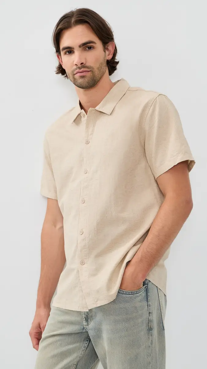 Rhythm Classic Linen Shirt | Thumbnail 2