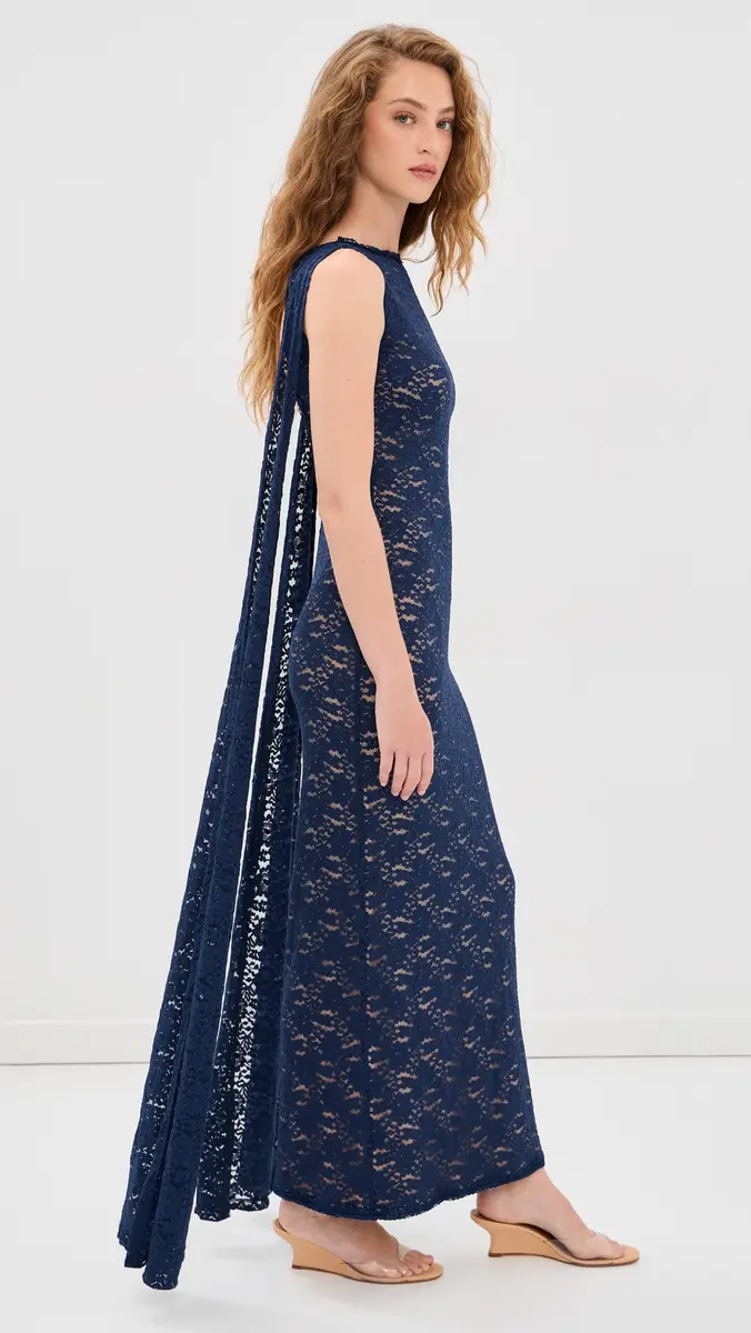 Runaway The Label Janie Boat Neck Maxi Dress | Thumbnail 4 Runaway The Label Janie Boat Neck Maxi Dress | Thumbnail 4