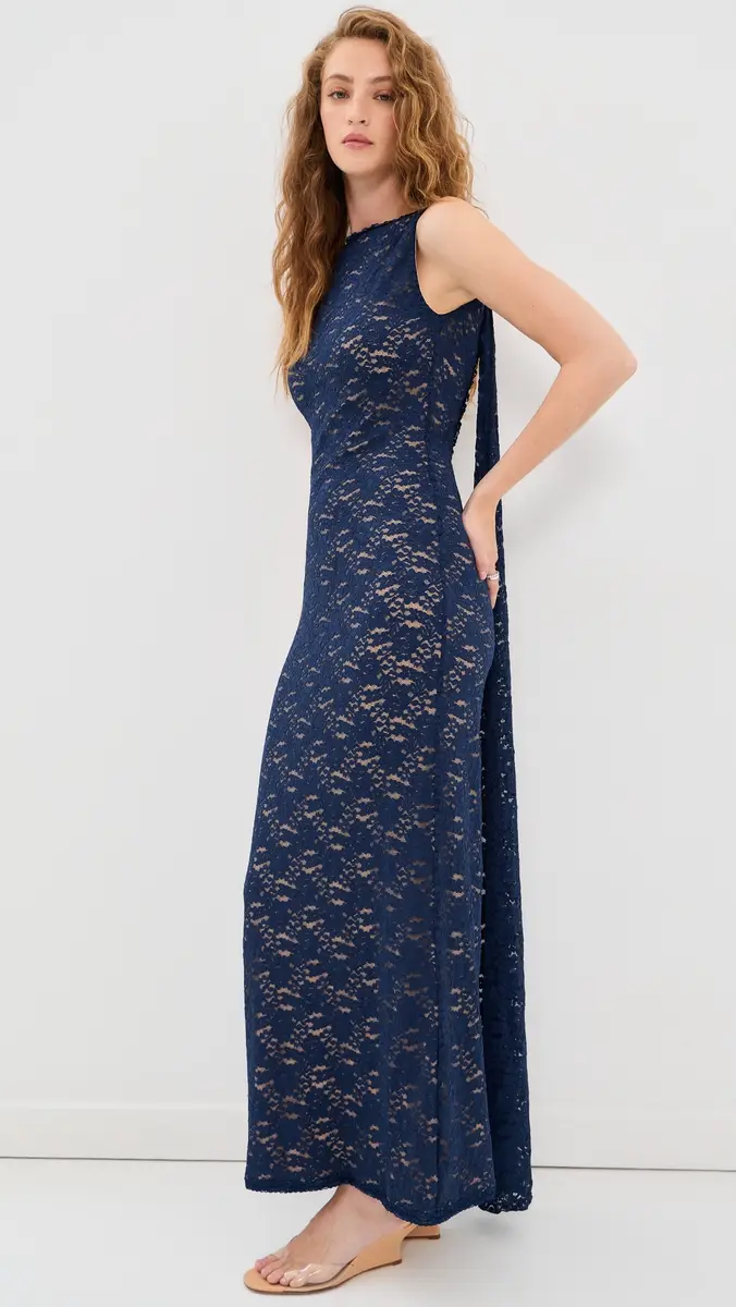 Runaway The Label Janie Boat Neck Maxi Dress | Thumbnail 5 Runaway The Label Janie Boat Neck Maxi Dress | Thumbnail 5