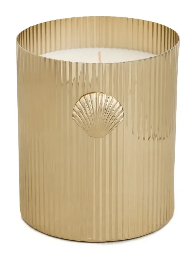 The Favorites Cap Ferrat Fan Shell Design Candle