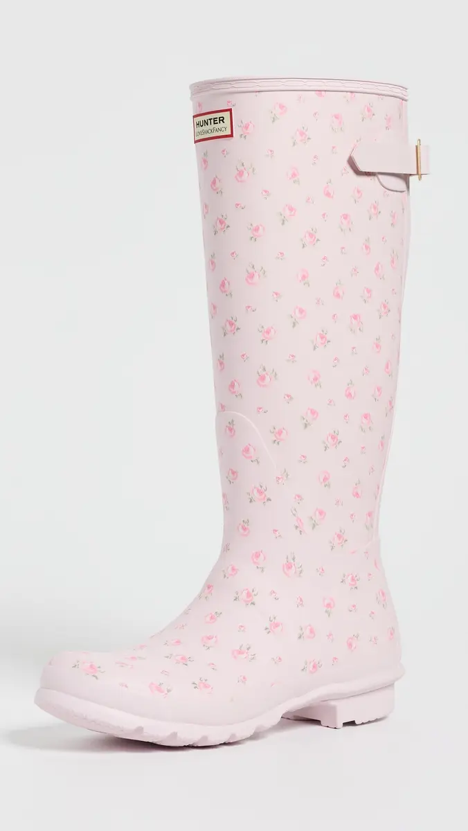 Hunter Boots Hunter x LoveShackFancy Original Tall Back Adjustable Boots | Thumbnail 2 Hunter Boots Hunter x LoveShackFancy Original Tall Back Adjustable Boots | Thumbnail 2