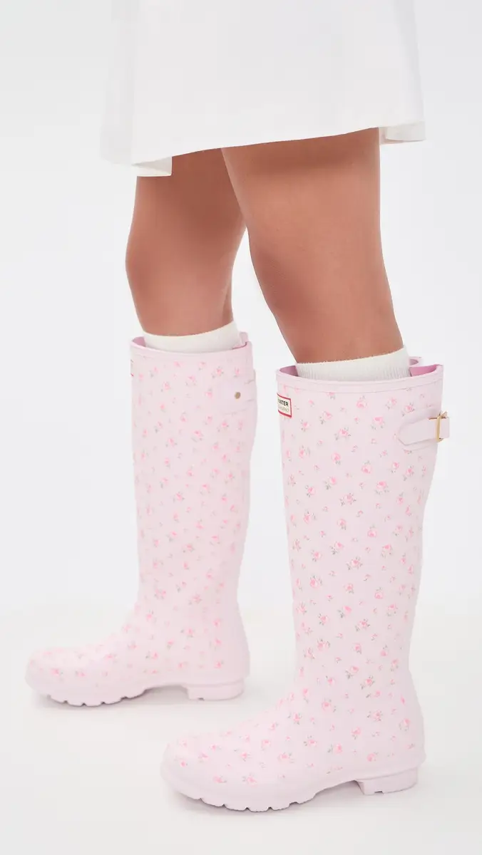Hunter Boots Hunter x LoveShackFancy Original Tall Back Adjustable Boots | Thumbnail 4 Hunter Boots Hunter x LoveShackFancy Original Tall Back Adjustable Boots | Thumbnail 4