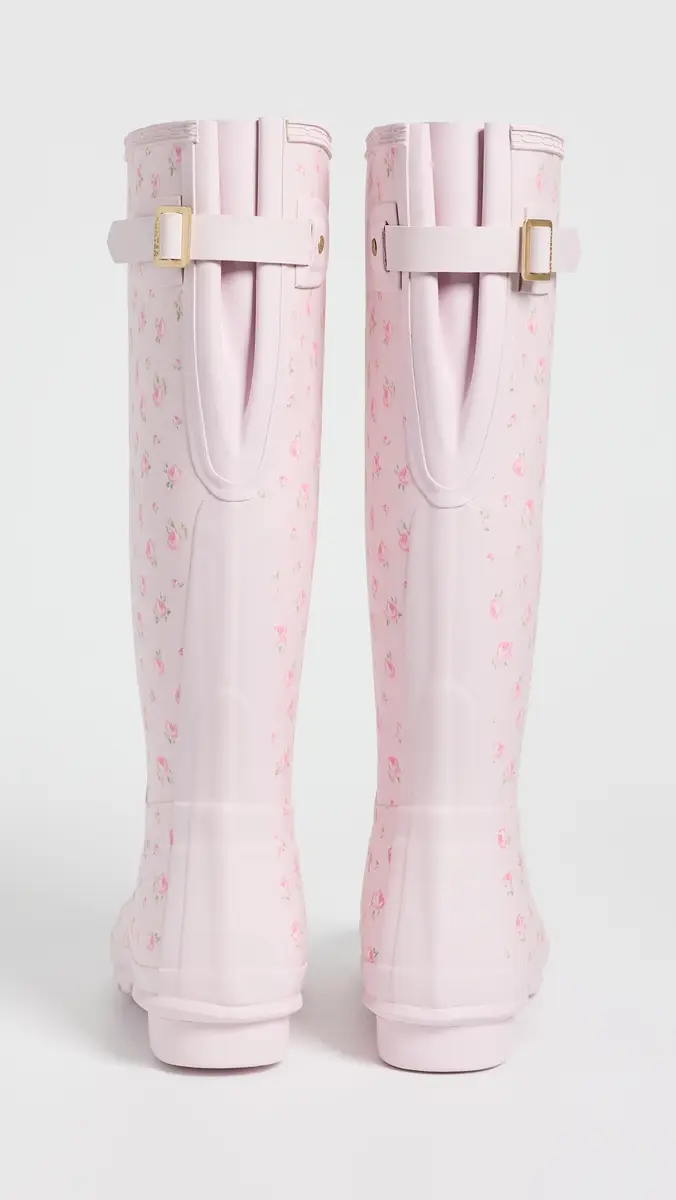 Hunter Boots Hunter x LoveShackFancy Original Tall Back Adjustable Boots | Thumbnail 5 Hunter Boots Hunter x LoveShackFancy Original Tall Back Adjustable Boots | Thumbnail 5